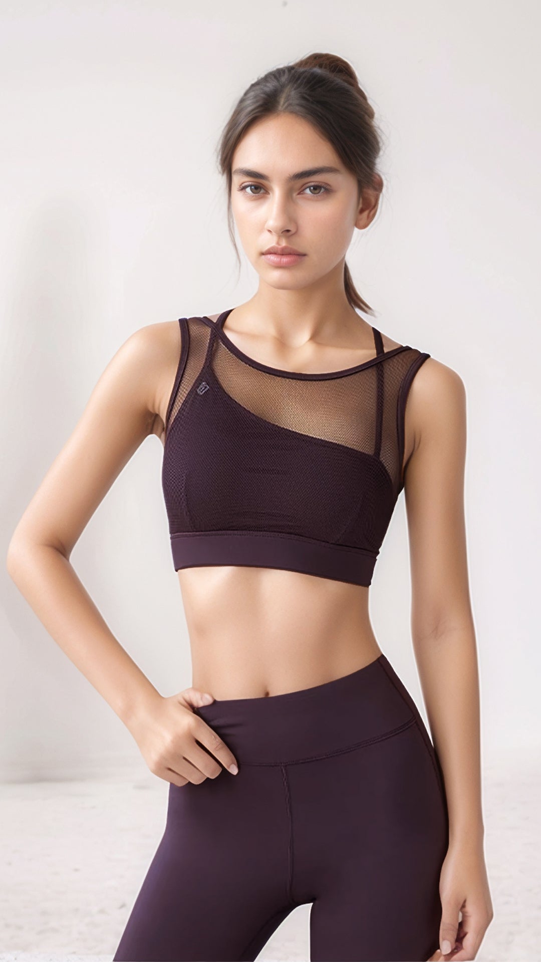 Streamform – High-Waist Leggings – BLACK