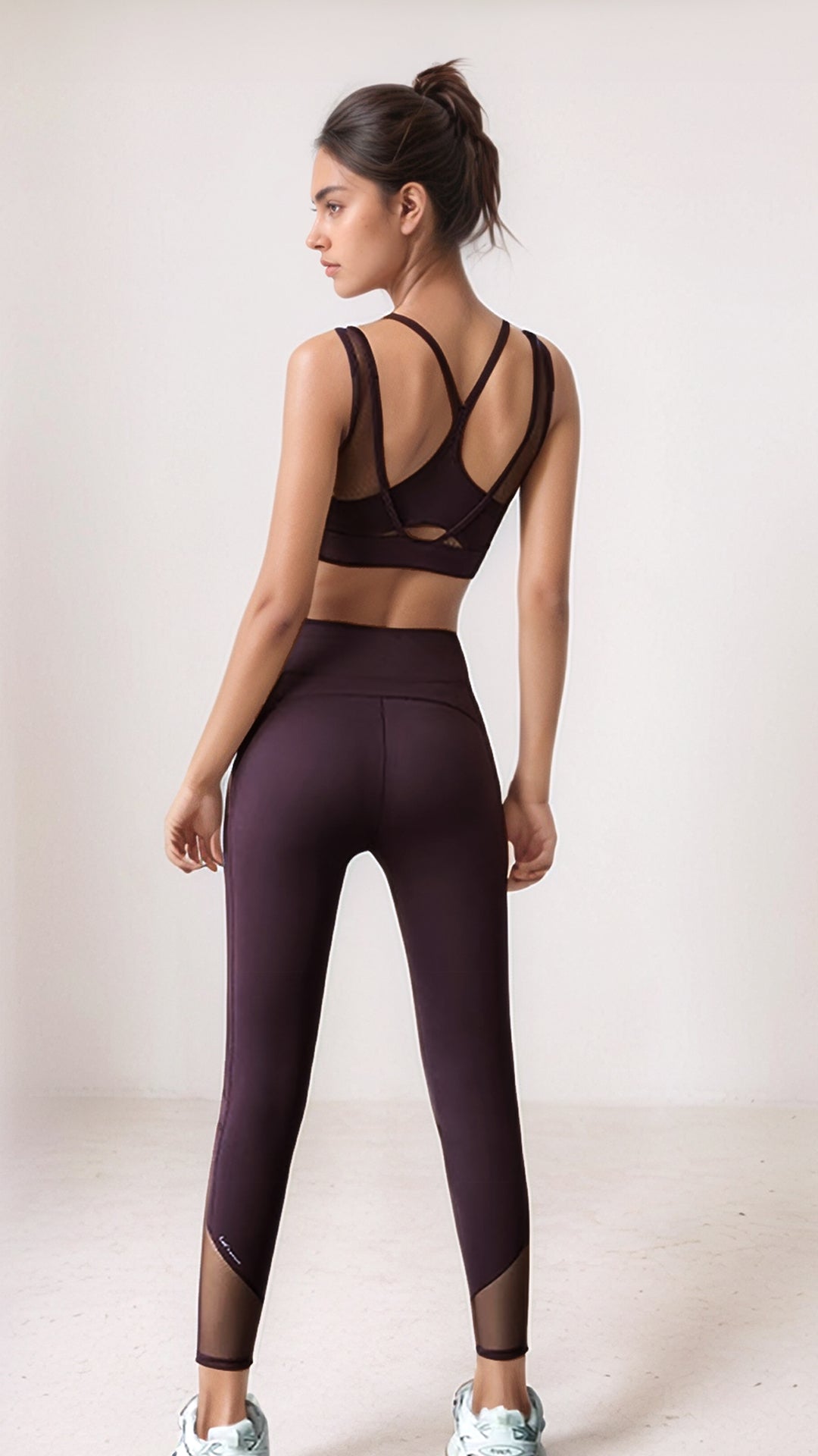 Streamform – High-Waist Leggings – BLACK